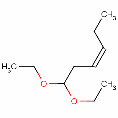 (Z)-1,1-diethoxy-3-hexene Structure,73545-18-3Structure