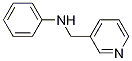 N-((pyridine-3-yl)methyl)benzeneamine Structure,73570-11-3Structure