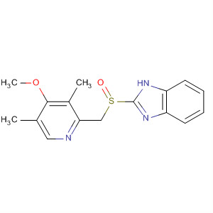 2-[[(4-Methoxy-3,5-dimethylpyridin-2-yl)-methyl]sulphinyl]-1h-benzimidazole Structure,73590-60-0Structure