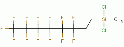 1H,1H,2H,2H-perfluorooctylmethyldichlorosilane Structure,73609-36-6Structure
