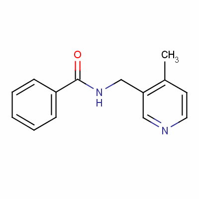 Benzamide, n-[(4-methyl-3-pyridyl)methyl]- Structure,73664-82-1Structure