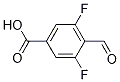 3,5-Difluoro-4-formylbenzoic acid Structure,736990-88-8Structure