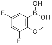 (3,5-Difluoro-2-methoxyphenyl)boronic acid Structure,737000-76-9Structure