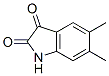 5,6-Dimethylisatin Structure,73816-46-3Structure