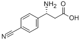 (R)-3-氨基-3-(4-氰基苯基)-丙酸结构式_738606-24-1结构式