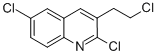 2-Chloro-3-(2-chloroethyl)-6-chloroquinoline Structure,73930-68-4Structure