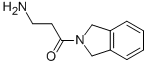 3-氨基-1-(1,3-二氢异吲哚-2-基)丙烷-1-酮结构式_739365-60-7结构式