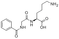 Hippuryl-Lys Structure,740-63-6Structure