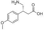 (R)-4-氨基-3-(4-甲氧基苯基)丁酸结构式_740774-41-8结构式