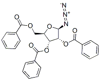 2,3,5-Tri-O-benzoyl-beta-D-ribofuranosyl azide Structure,7408-41-5Structure