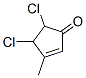 2-Cyclopenten-1-one, 4,5-dichloro-3-methyl- Structure,7411-37-2Structure