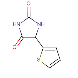 5-(2-Thienyl)-2,4-imidazolidinedione Structure,74126-04-8Structure