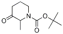 Tert-butyl 2-methyl-3-oxopiperidine-1-carboxylate Structure,741737-30-4Structure