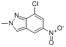 2H-Indazole, 7-chloro-2-methyl-5-nitro- Structure,74209-29-3Structure