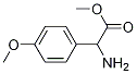 Methyl 2-amino-2-(4-methoxyphenyl)acetate Structure,74273-47-5Structure