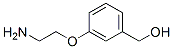 Benzenemethanol, 3-(2-aminoethoxy)-(9ci) Structure,744161-92-0Structure