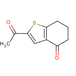 Benzo[b]thiophen-4(5h)-one, 2-acetyl-6,7-dihydro- Structure,74458-89-2Structure