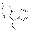 (9CI)-10-乙基-2,3,4,10-四氢-3-甲基嘧啶并[1,2-a]吲哚结构式_744960-64-3结构式