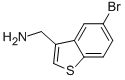 (5-Bromobenzo[b]thiophen-3-yl)methanamine hydrochloride Structure,744985-64-6Structure