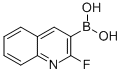 2-Fluoroquinoline-3-boronic acid Structure,745784-10-5Structure