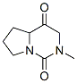 (9CI)-六氢-2-甲基吡咯并[1,2-c]嘧啶-1,4-二酮结构式_74596-10-4结构式