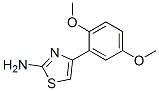 4-(2,5-Dimethoxyphenyl)-1,3-thiazol-2-amine Structure,74605-12-2Structure