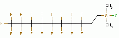 1H,1H,2H,2H-perfluorodecyldimethylchlorosilane Structure,74612-30-9Structure