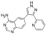 6-(3-吡啶-2-基-1H-吡唑-4-基)-喹唑啉-4-胺结构式_746667-28-7结构式