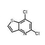 5,7-Dichlorothieno[3,2-b]pyridine Structure,74695-44-6Structure