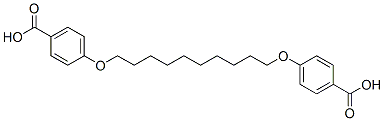 1,10-双(4-羧基苯氧基)癸烷结构式_74774-61-1结构式