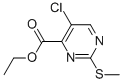 Ethyl 5-chloro-2-(methylthio)pyrimidine-4-carboxylate Structure,74840-35-0Structure