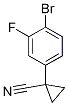 1-(4-Bromo-3-fluorophenyl)cyclopropanecarbonitrile Structure,749269-73-6Structure