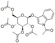 1-乙酰基-3-[(2,3,4,6-四-O-乙酰基-beta-D-吡喃葡萄糖基)氧基]-1H-吲哚结构式_7497-97-4结构式