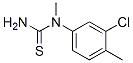 N-(3-氯-4-甲基苯基)-N-甲基硫脲结构式_75050-67-8结构式