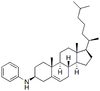 5-Cholesten-3beta-[n-phenyl]amine Structure,7510-04-5Structure