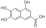 4,6,7-Trihydroxy-2-naphthalenecarboxylic acid Structure,752236-48-9Structure