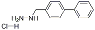 (4-Biphenylylmethyl)hydrazine hydrochloride Structure,75333-07-2Structure