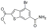 Methyl 4-bromo-6-carbamoylbenzo[b]thiophene-2-carboxylate Structure,753455-44-6Structure