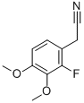 2-(2-Fluoro-3,4-dimethoxyphenyl)acetonitrile Structure,7537-08-8Structure