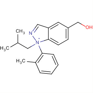 (1-异丁基-1H-吲唑-5-基)-邻甲苯 甲醇结构式_753926-18-0结构式