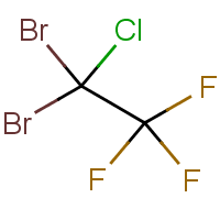 1-Chloro-1,1-dibromo-2,2,2-trifluoroethane Structure,754-17-6Structure