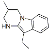 (9CI)-10-乙基-1,2,3,4-四氢-3-甲基嘧啶并[1,2-a]吲哚结构式_754124-50-0结构式