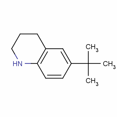 6-叔丁基-1,2,3,4-四氢喹啉结构式_75413-98-8结构式