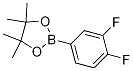 2-(3,4-二氟苯基)-4,4,5,5-四甲基-1,3,2-二噁硼烷结构式_754226-39-6结构式