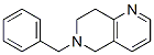 6-Benzyl-5,6,7,8-tetrahydro-1,6-naphthyridine Structure,75510-02-0Structure