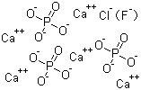 Calcium chloride fluoride phosphate Structure,75535-31-8Structure