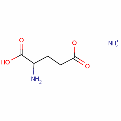 L-glutamic acid, monoammonium salt Structure,7558-63-6Structure