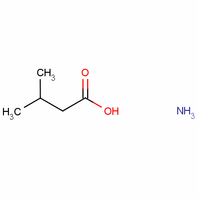 Butanoic acid, 3-methyl-, ammonium salt Structure,7563-33-9Structure