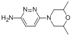 3-Amino-6-(2,6-dimethylmorpholin-4-yl)pyridazine Structure,756423-54-8Structure