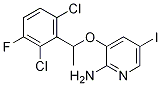 3-(1-(2,6-二氯-3-氟苯基)乙氧基)-5-碘吡啶-2-胺结构式_756520-48-6结构式